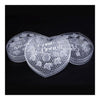 Bee Comb Honey Box Heart Shape Food Level Plastic