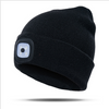 UNISEX LED Beanie Cap Rechargable Forehead Lamp