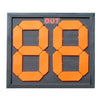 Soccer Football Substitution Card Double Side Display  2-digits  orange