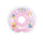 PVC air inflation infant neck ring floating ring baby's swim ring