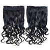 60cm 24" Long Curled Hair Extension 5 Cards