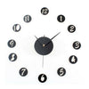 Bricolaje Reloj de Pared Creativo Sacando