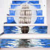 New 3D DIY PVC Waterproof  Stair Decals Wall Sticker