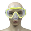 Diving Glasses Masks Face Mirror Adult yellow