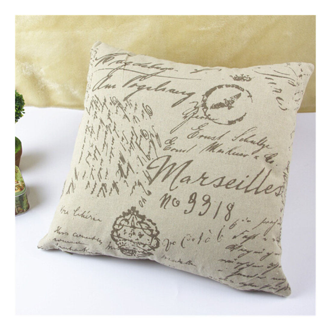 British Printed cotton  pillow cover cushion cover  12 - Mega Save Wholesale & Retail