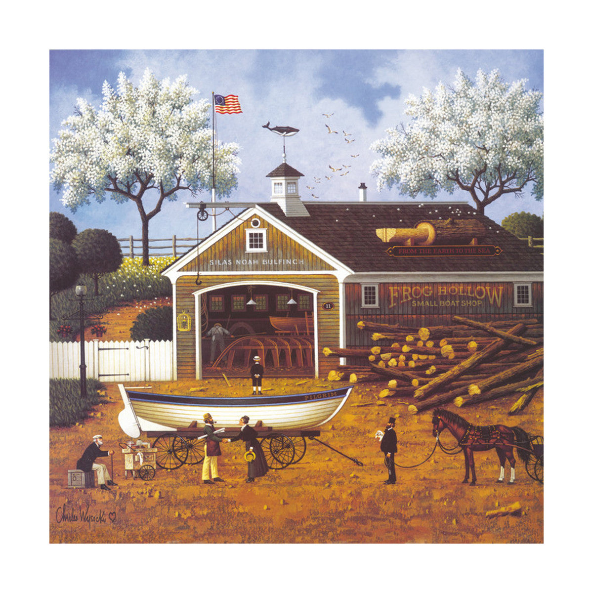 decoration painting bulk simple lighthouse American small town without frame cotton for painting wall painting 12 - Mega Save Wholesale & Retail - 1