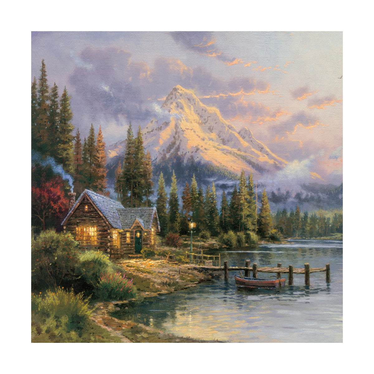 European and American scenery Thomas cattle decoration painting bulk villa hang painting hotel oil painting    12 - Mega Save Wholesale & Retail - 1