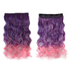 Hair Extension Long Curled Hair Gradient Ramp Wig 12