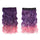 Hair Extension Long Curled Hair Gradient Ramp Wig 12