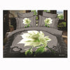 3D Queen King Size Bed Quilt/Duvet Sheet Cover Cotton reactive printing 4pcs  38 - Mega Save Wholesale & Retail