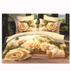 3D Queen King Size Bed Quilt/Duvet Sheet Cover Cotton reactive printing 4pcs 1.5M bed 44 - Mega Save Wholesale & Retail