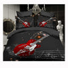 3D Queen King Size Bed Quilt/Duvet Sheet Cover Cotton reactive printing 4pcs  58 - Mega Save Wholesale & Retail