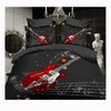 3D Queen King Size Bed Quilt/Duvet Sheet Cover Cotton reactive printing 4pcs 1.5M bed 58 - Mega Save Wholesale & Retail