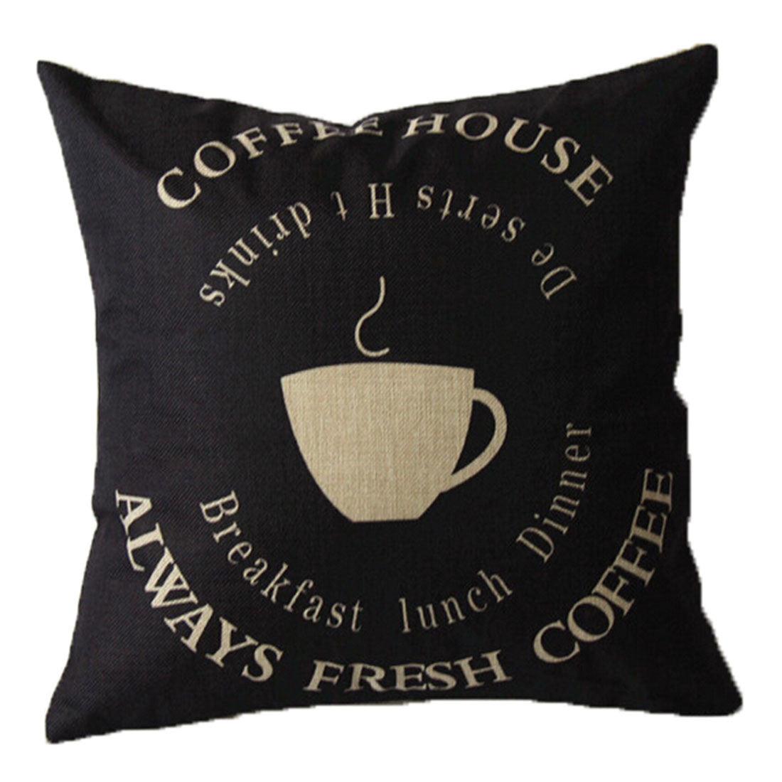 Linen Decorative Throw Pillow case Cushion Cover   136 - Mega Save Wholesale & Retail