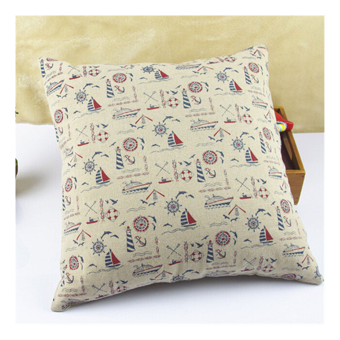 British Printed cotton  pillow cover cushion cover  13 - Mega Save Wholesale & Retail