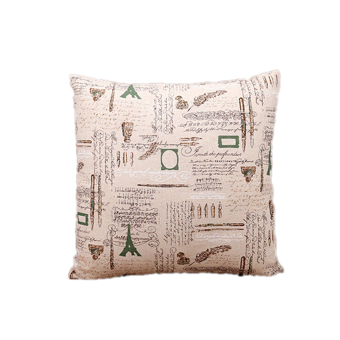 Linen Decorative Throw Pillow case Cushion Cover  13 - Mega Save Wholesale & Retail