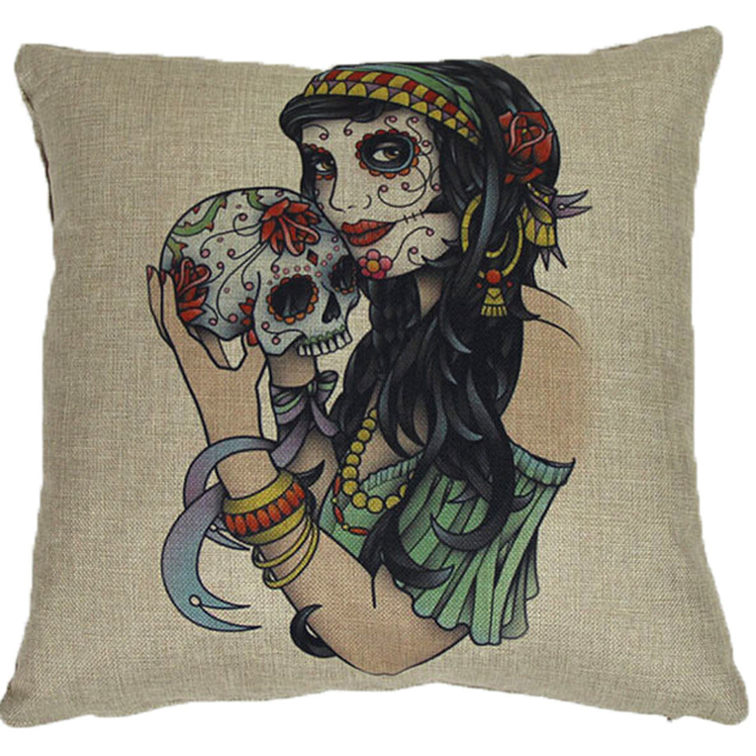 Linen Decorative Throw Pillow case Cushion Cover  157 - Mega Save Wholesale & Retail