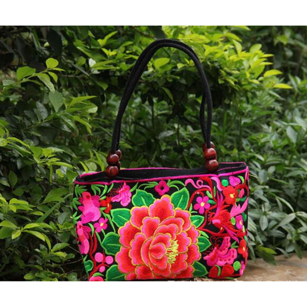 Original Chinese National Style Yunnan Featured Embroidery Small Bag Handbag Woman's Bag  1 - Mega Save Wholesale & Retail - 15