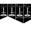 liftable stainless bar counter bar chair European revolving metal rack stool - Mega Save Wholesale & Retail - 5