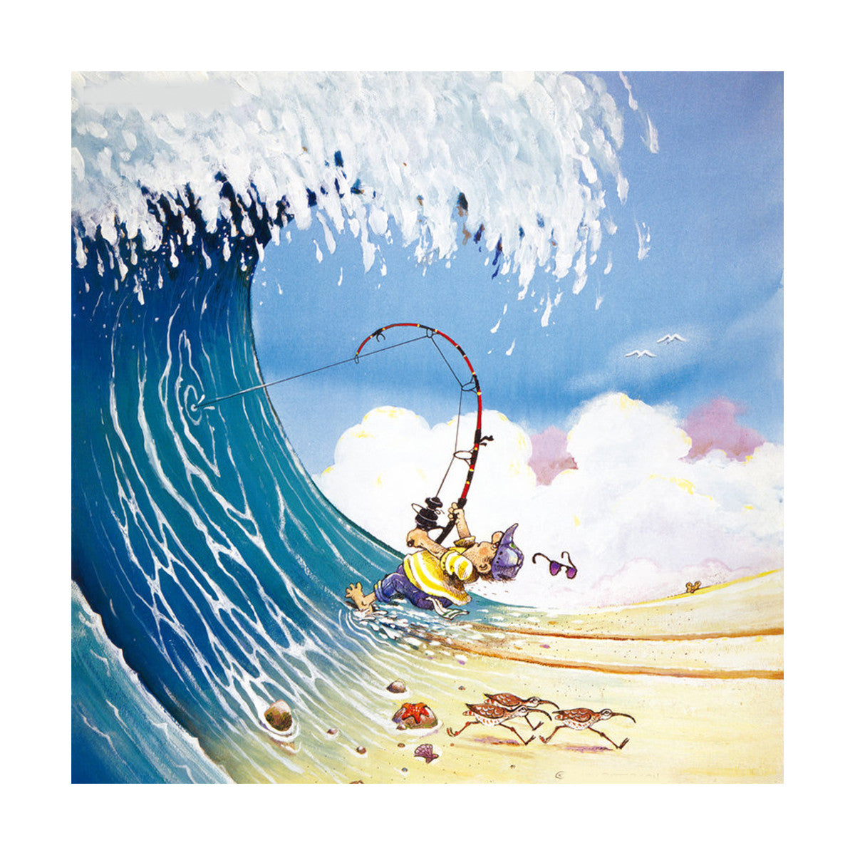 abstract cartoon scenery wall painting decoration printing hang painting children's room without frame   15 - Mega Save Wholesale & Retail - 1