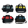 Thicken Oxford Multi Funtional Toolkit Organizer Tool Bag with Carry Belt   Black & yellow - Mega Save Wholesale & Retail - 1