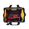 Thicken Oxford Multi Funtional Toolkit Organizer Tool Bag with Carry Belt   Black & Red - Mega Save Wholesale & Retail - 2