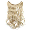 The new wig manufacturers wholesale hair extension fishing line hair extension piece piece long curly hair wig piece foreign trade explosion models in Europe and America  16/613 - Mega Save Wholesale & Retail - 1