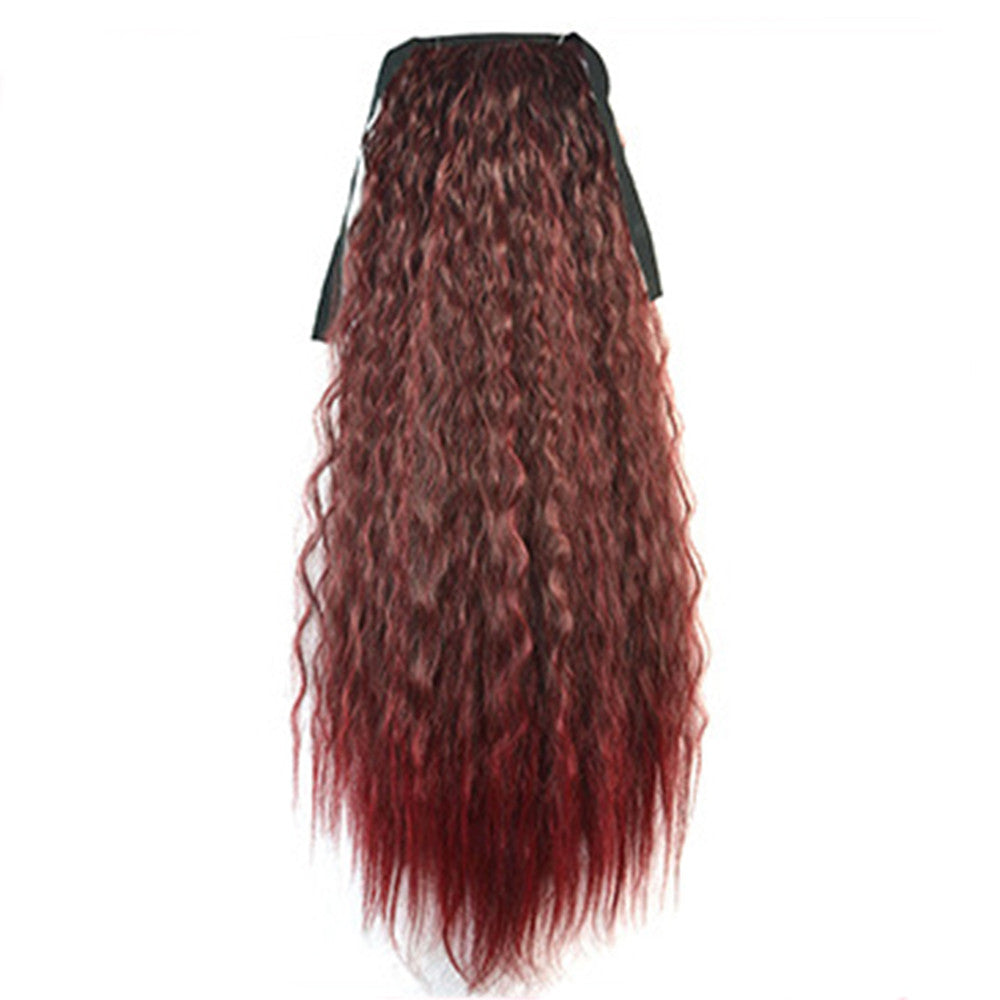 Wig Corn Perm Lace-up Horsetail 168-2T118# - Mega Save Wholesale & Retail - 1