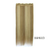 Yiwu's wig factory direct wholesale five piece long straight hair extension card issuing child wig hair piece explosion models in Europe and America   16H613 - Mega Save Wholesale & Retail - 2