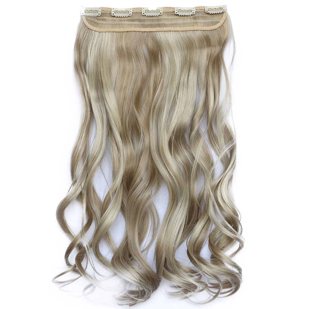 120g One Piece 5 Cards Hair Extension Wig     16H613