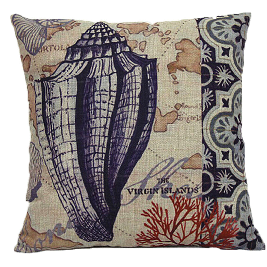 Linen Decorative Throw Pillow case Cushion Cover  180 - Mega Save Wholesale & Retail