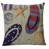 Linen Decorative Throw Pillow case Cushion Cover  184 - Mega Save Wholesale & Retail