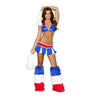 Fashionable Cheering Squad Blue Suit - Mega Save Wholesale & Retail