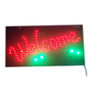 LED SIGN Animated  Customers attraction "WELCOME" Store Shop Restaurant Sign with Hanging Chain