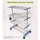 Trade new three-tier drying rack stainless steel floor towel rack Zhiwu layer mobile 8388 - Mega Save Wholesale & Retail