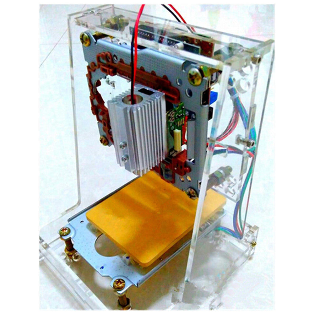 Mini Red Laser Engraving Machine 200-250MW Transparent Design for Marking & CNC Printing - Mega Save Wholesale & Retail