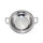 2 PCT special thick stainless steel broadside ears dry pan alcohol stove Stewed broadside Bar Ding   24CM - Mega Save Wholesale & Retail