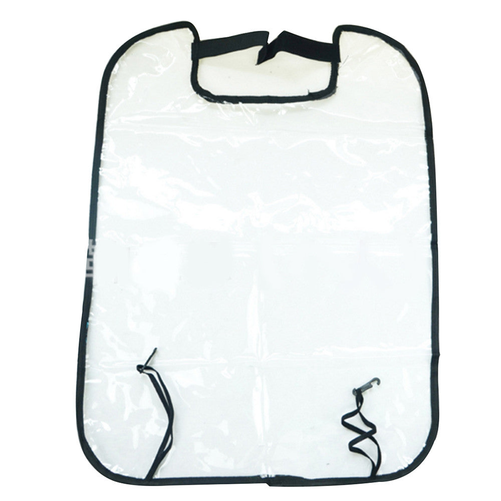 children's car chair protective cover back protector infant's mat agaist kicking, wearing and dirtiness   black side - Mega Save Wholesale & Retail - 1