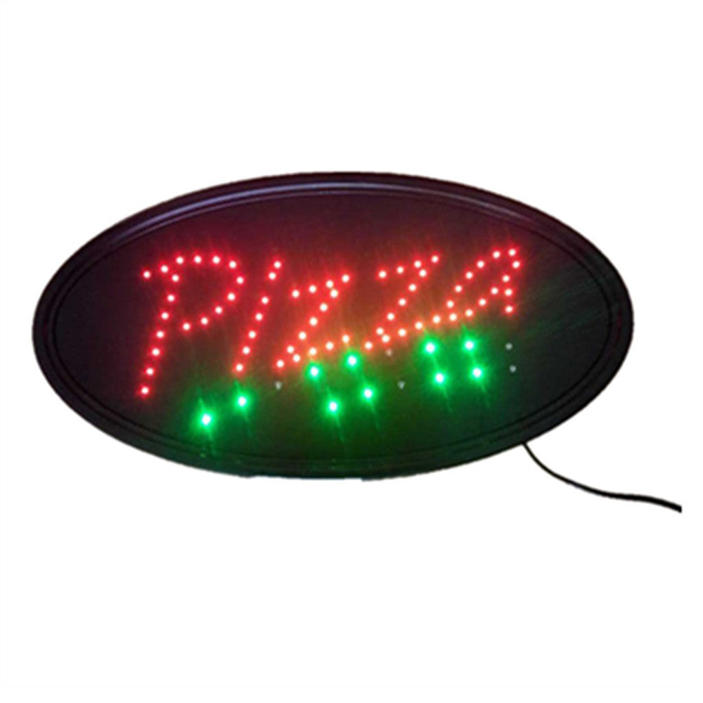Neon Lights LED Animated Pizza Sign Customers Attractive Sign Store Shop Sign - Mega Save Wholesale & Retail