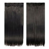 Five card piece 120g high temperature wire synthetic hair Straight hair extension 60 # Seamless wig curtain Highlights   #1 - Mega Save Wholesale & Retail - 1