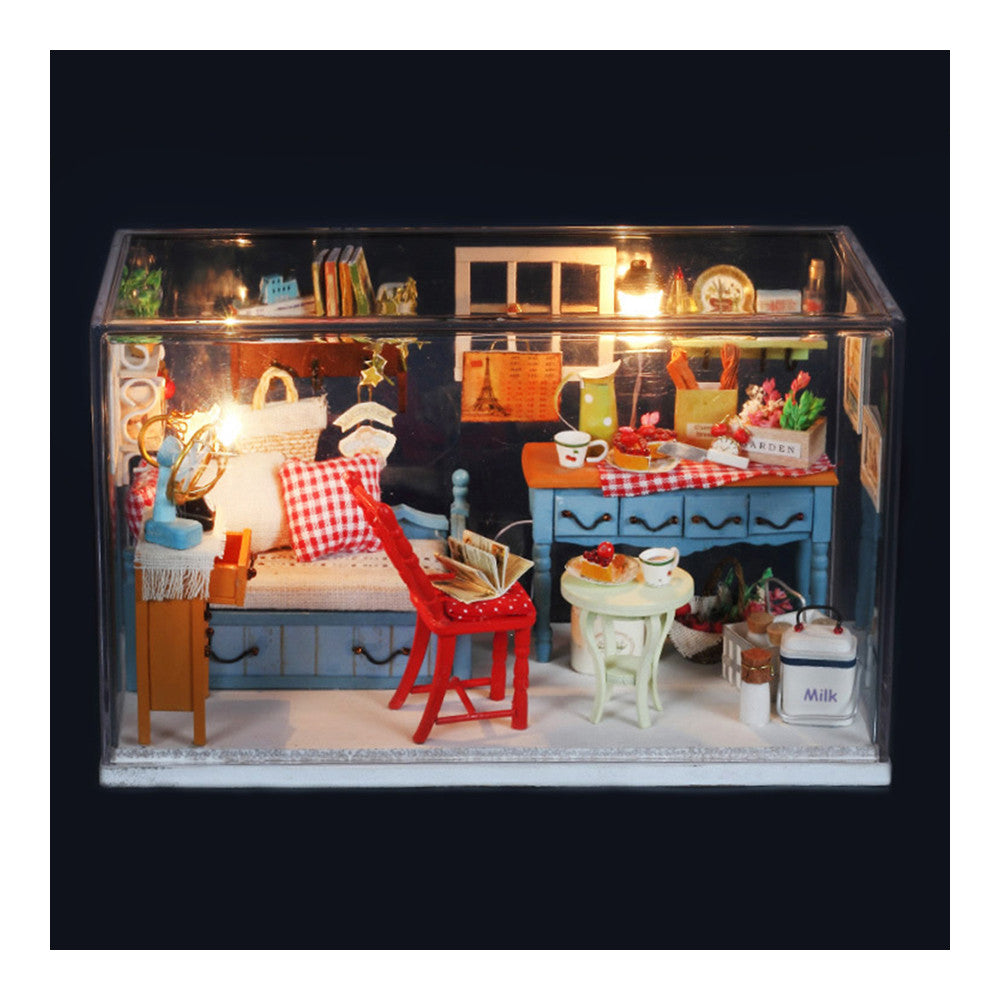 DIY Room Model Sweet Time Hand Made Model Toys Birthday Christmas Gifts - Mega Save Wholesale & Retail - 1