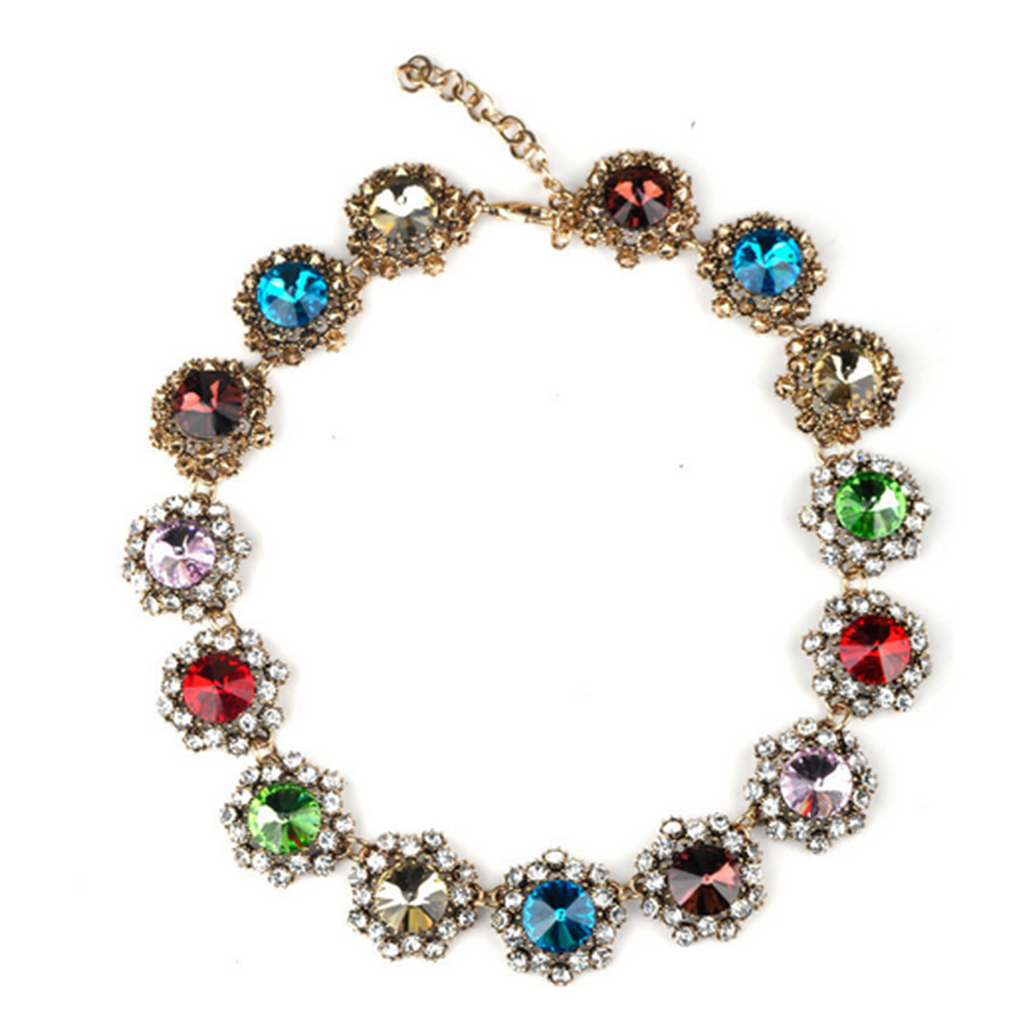 Vintage All-match Long Sweater Bulk Autumn and Winter New Fashionable Necklace Accessory Crystal Ornament - Mega Save Wholesale & Retail