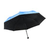 2015 New Women foldable umbrella Anti-UV Rain Sun Umbrella Sunshade Sky Clouds print Inside Black - Mega Save Wholesale & Retail