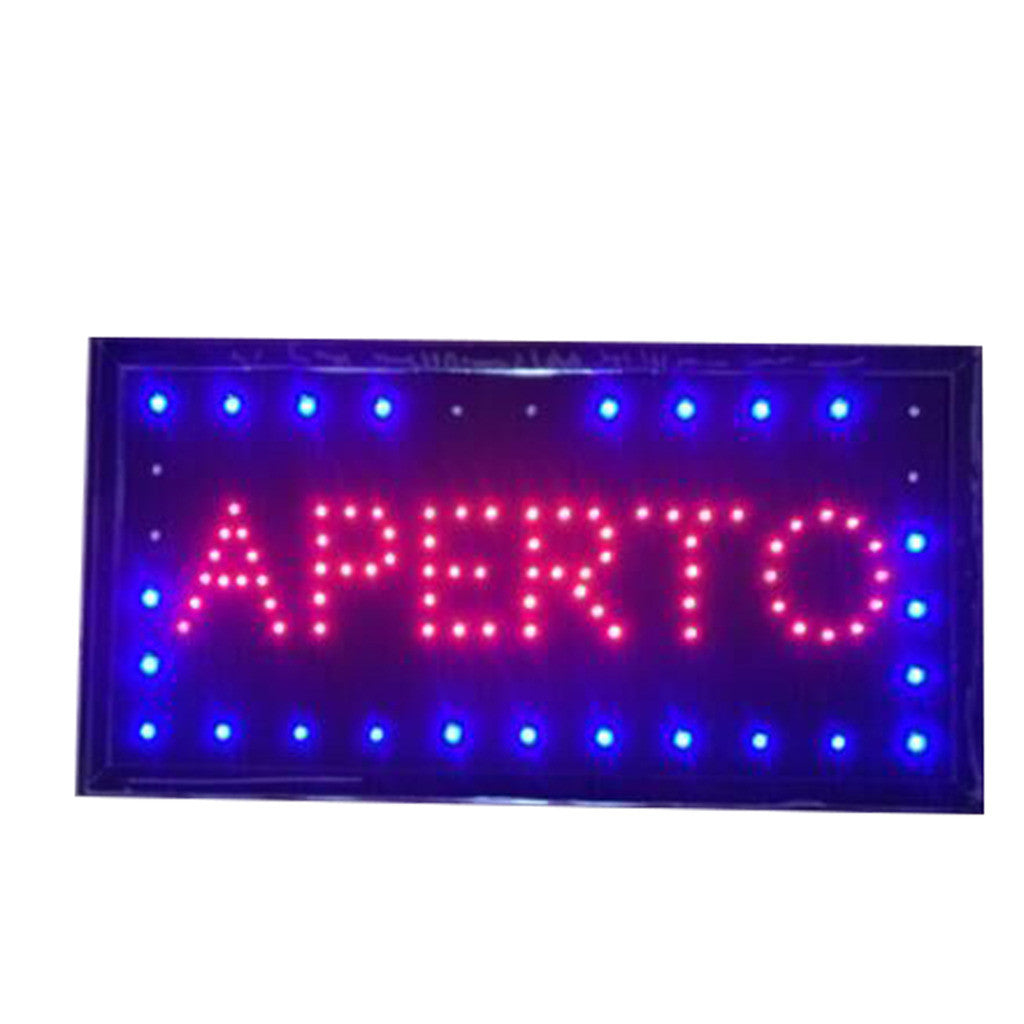 Neon Lights LED Animated Open Sign Customers Attractive Sign Store Shop Sign - Mega Save Wholesale & Retail
