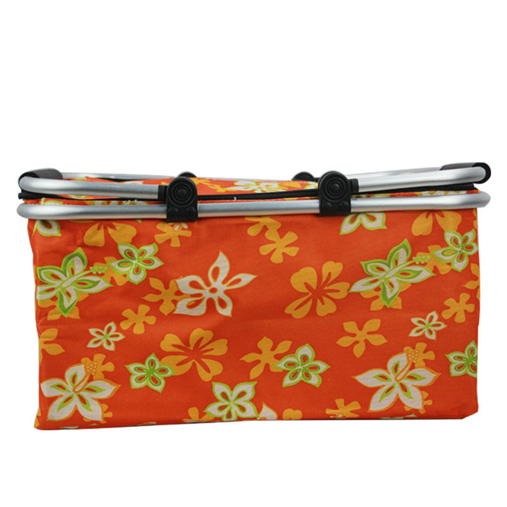 The new hands folded mention shopping basket oxford basket holding portable hand basket picnic basket gift basket - Mega Save Wholesale & Retail