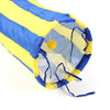 Foldable Cat Pet Tunnel Play with Crinkle Sound Kitten Puppy Tube Toy Three size S Yellow and Blue - Mega Save Wholesale & Retail - 3