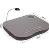 Laptop Desk Cushion with LED Light and Cup Holder PORTABLE - Mega Save Wholesale & Retail - 2