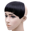 Wig Blunt Bang Clip Type Gentlewoman    black blunt bang 1B# - Mega Save Wholesale & Retail - 2