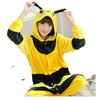 Unisex Adult Pajamas Cosplay Costume Animal Onesie Sleepwear Suit   bee - Mega Save Wholesale & Retail
