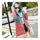 Winter Motley Middle Long Down Coat Loose Thick Warm   pink+blue   M - Mega Save Wholesale & Retail - 2